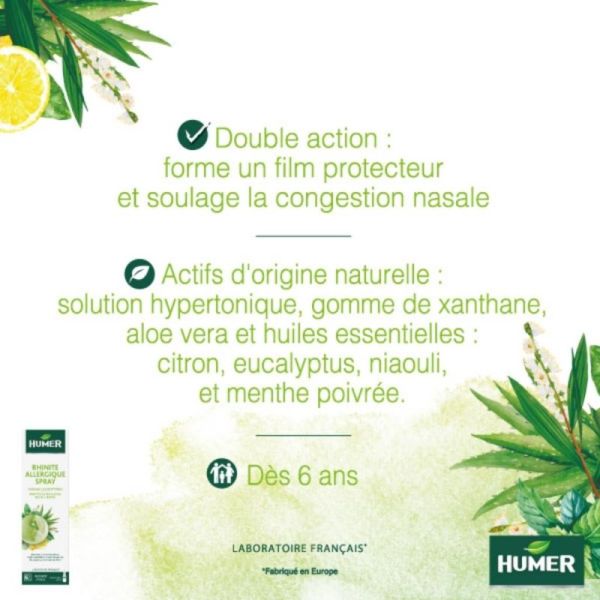 Humer Rhinite Allergique Spray Nasal 20ml