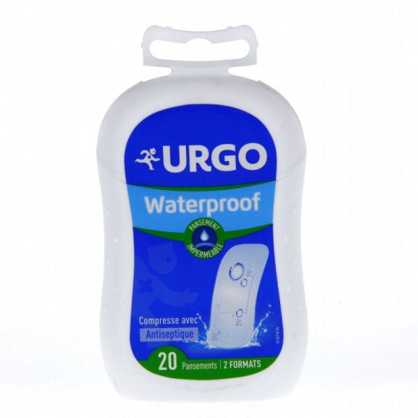 Urgo Premiers Soins Pansement Waterproof 20 pansements