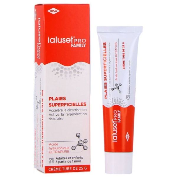 IBSA Pharma IalusetPro® Family Crème Plaies Superficielles