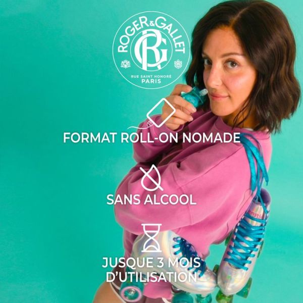 Roger & Gallet Jasmin Lollipop Eau De Parfum Roll-On 15ml – Éclat et douceur
