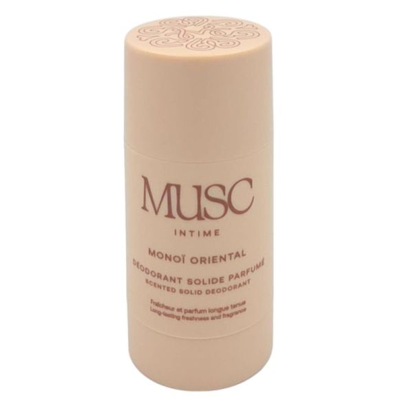 Musc Intime Monoï Oriental Déodorant Solide Parfumé 50g - Fraîcheur et parfum longue tenue