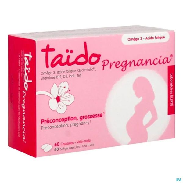 Taïdo Pregnancia - Préconception & Grossesse - 60 capsules