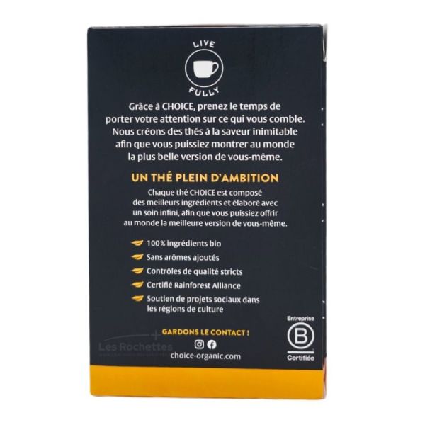 CHOICE Infusion Fenouil Anis Cumin des Prés Bio - 17 Sachets