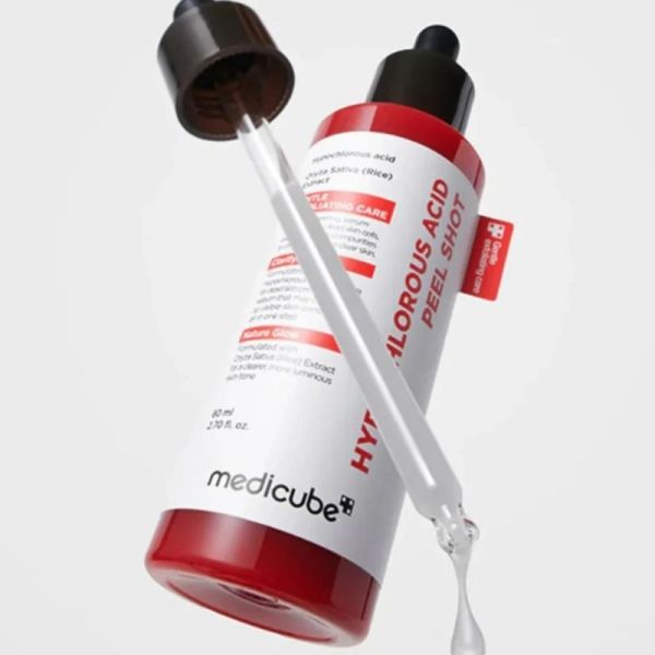 Medicube Hypochlorous Acid Peel Shot 80 ml - Exfoliant facial doux et texture affinée