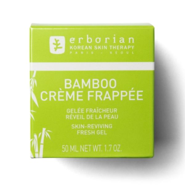 Erborian Bamboo Crème Frappée 50ml - Crème légère fraîcheur réveil de la peau