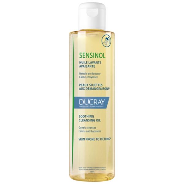 Ducray Sensinol Huile Lavante Apaisante 400ml – Apaisement des démangeaisons
