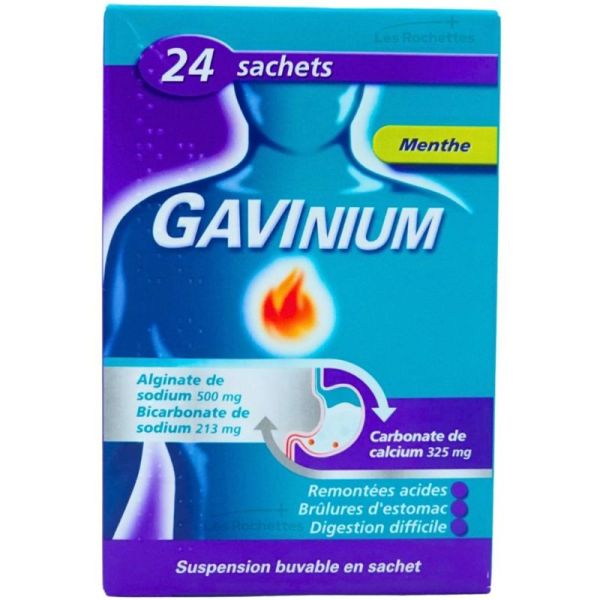 Reckitt Benckiser Gavinium – 24 Sachets de 10 ml
