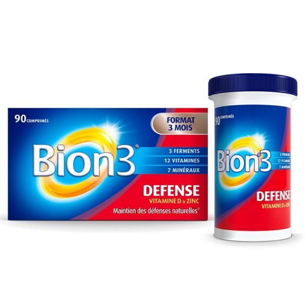 Bion3 Défense 90 comprimés - Vitamines pour le système immunitaire