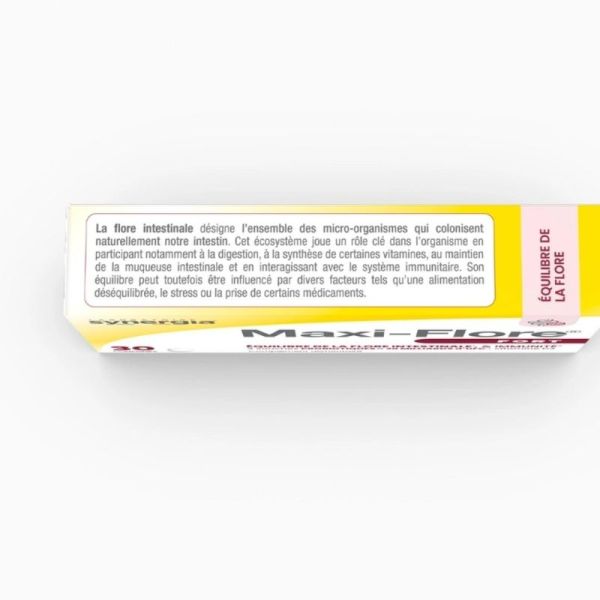 Synergia Maxi-Flore FORT 30 comprimés - Equilibre de la flore intestinale et immunité