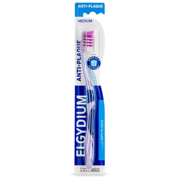 Elgydium Brosse à Dents Anti-Plaque - Medium