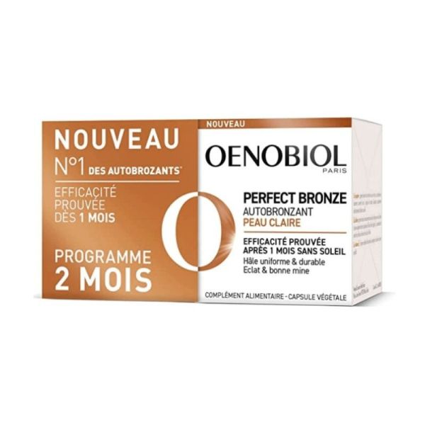 Oenobiol Perfect Bronze Autobronzant - 30x2 Capsules