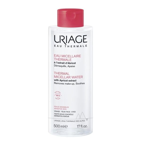 Uriage Eau Micellaire Thermale Peaux Sensibles - 500ml