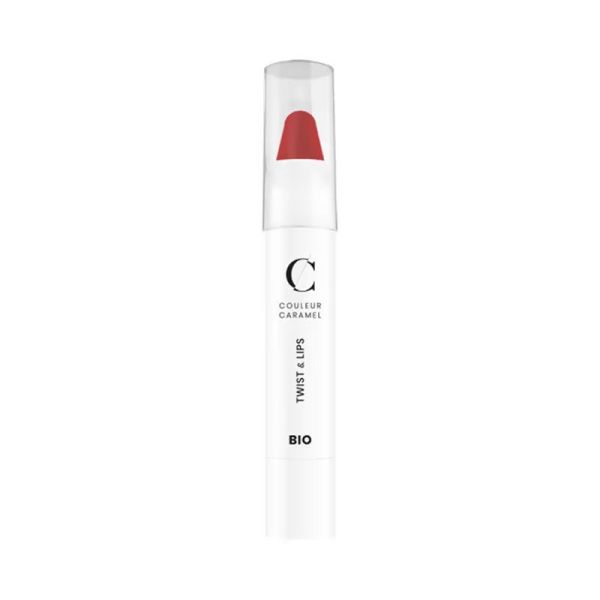 Couleur Caramel Twist & Lips Bio n°401 - Beige Rouge