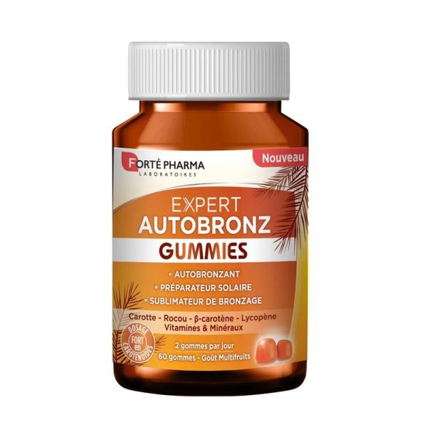 Forté Pharma Gummies Expert AutoBronz - 60 Gummies