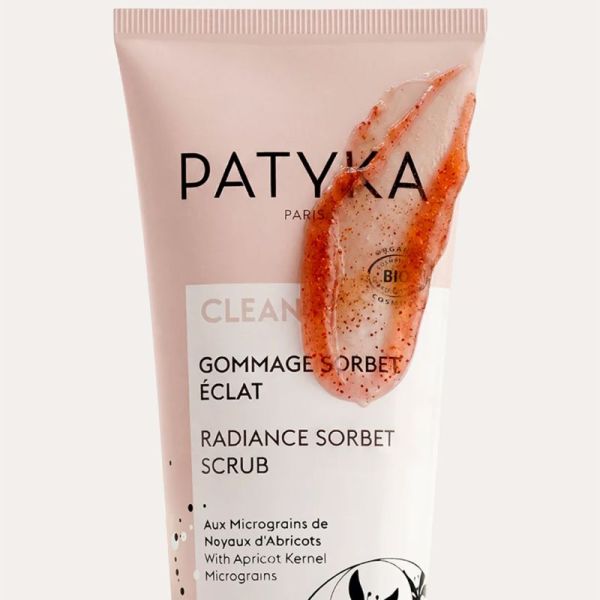 Patyka Clean Gommage Sorbet Éclat Bio 50 ml – Teint frais et grain de peau affiné