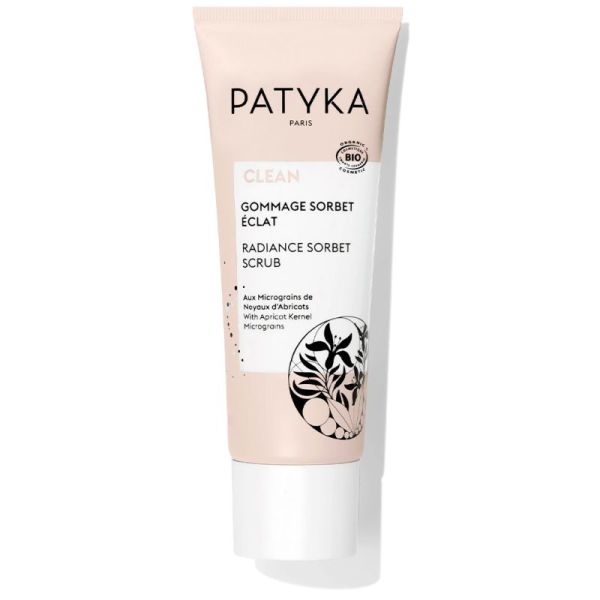 Patyka Clean Gommage Sorbet Éclat Bio 50 ml – Teint frais et grain de peau affiné