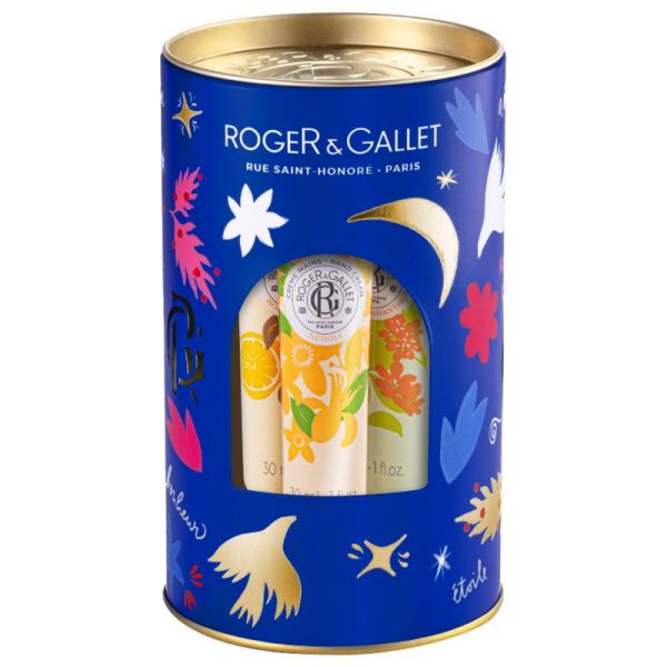 Roger & Gallet Coffret 3 Crèmes Mains - Bois d'Orange, Néroli, Fleur d'Osmanthus - 3x30 ml