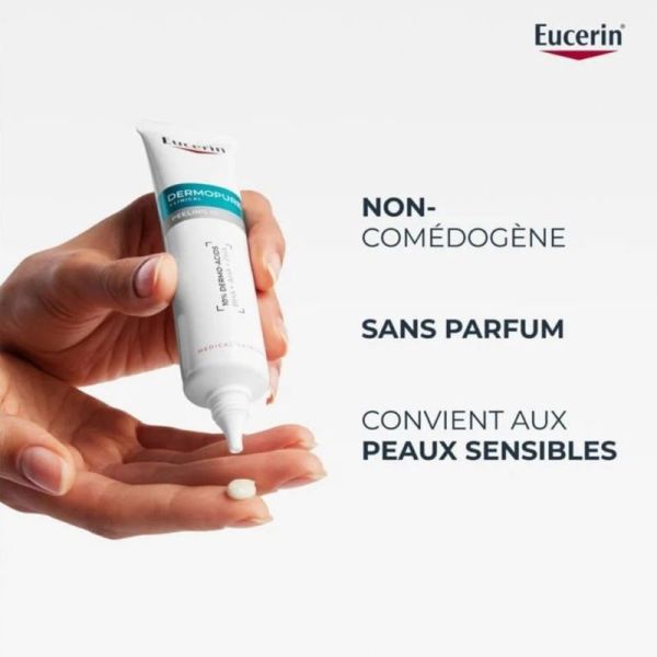 Eucerin Dermopure Clinical Peeling 10 Soin de Nuit Rénovateur 40 ml - Renouvelle le grain de peau et réduit les imperfections