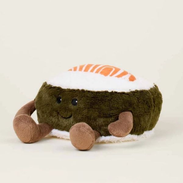 Soframar Warmies Bouillotte Peluche Déhoussable Sushi - Chaleur réconfortante et apaisante