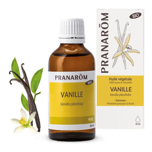 Pranarom Huile Végétale Vanille 50 ml