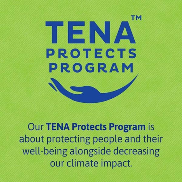 TENA Silhouette Plus Blanc Taille Basse - Taille L - 10 Protections - Sous-Vêtements Absorbants