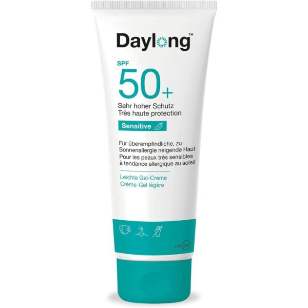Daylong Sensitive Gel-Crème Légère SPF50+ 200ml – Protection et haute tolérance