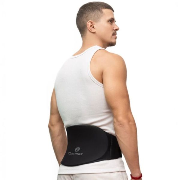 IceThermax Waist Belt Ceinture Lombaire Thermo-Thérapeutique Noir