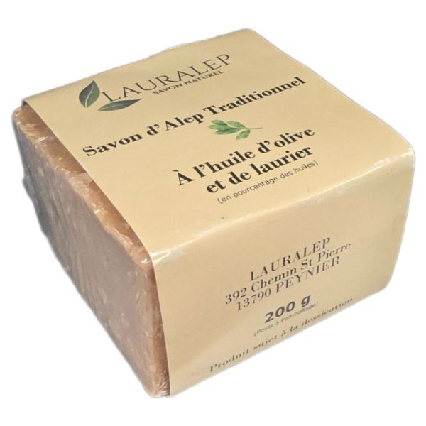 Lauralep Savon d'Alep Traditionnel - 200g