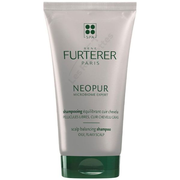 René Furterer Neopur Shampoing Antipelliculaire Pellicules Grasses - 150 ml - Rééquilibrant et Purifiant