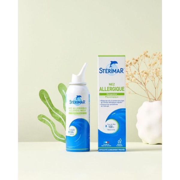 Stérimar Solution Nasale Isotonique Nez Allergique Manganèse 50 ml