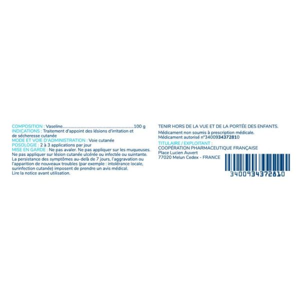 Cooper vaseline officinale pommade 20 g