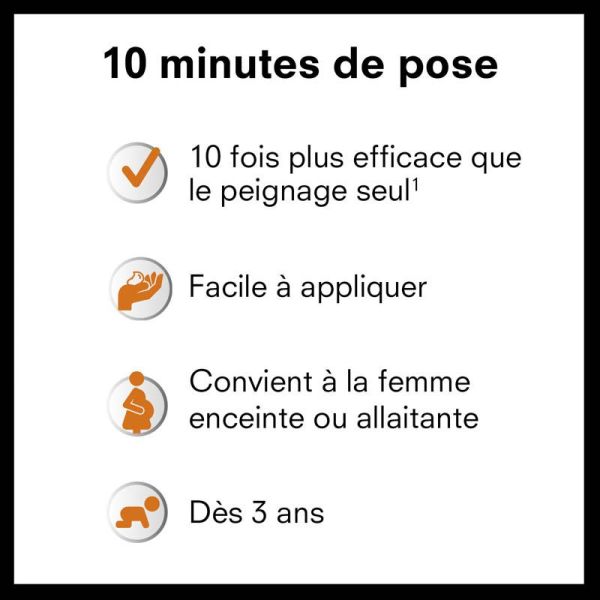 Pouxit Baume Décolleur de Lentes - 100ml + Peigne