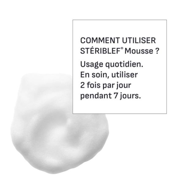 Densmore Steriblef Mousse nettoyante pour paupières 50ml - hygiène oculaire et apaisement