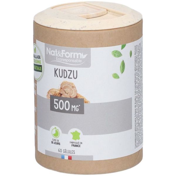 Nat&Form Kudzu - 60 gélules - Sevrage, apaisement et bien-être au quotidien