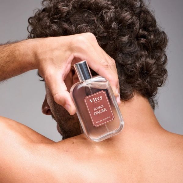 Vitry Eau de Toilette Homme Écorce d'Acier 100ml -  Boisé épicé gourmand