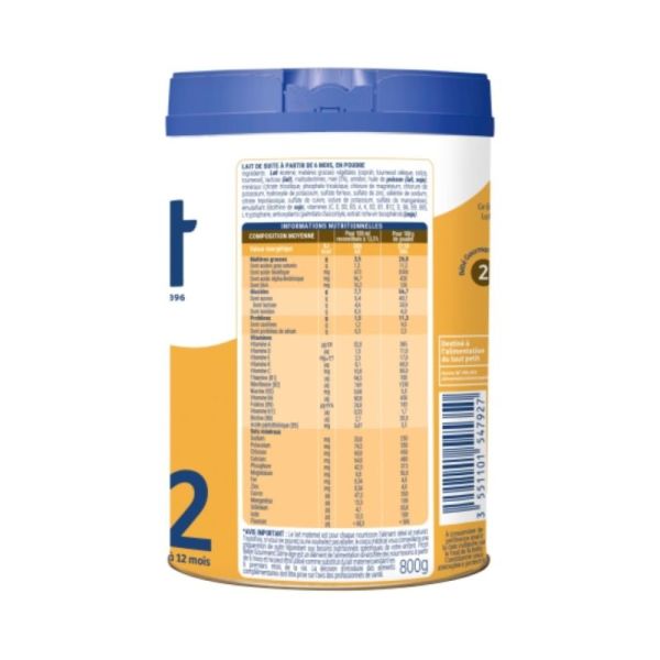 Picot Bébé Gourmand 2e âge (6-12 mois) 800 g - Répond aux besoins nutritionnels des bébés gourmands
