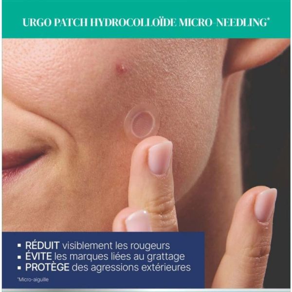 Urgo Patchs Spots Boutons Micro-Needling x9 Patchs – Correction et soin