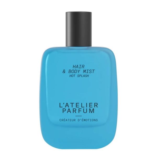 L'Atelier Parfum Hot Splash 50ml - Brume Parfumée Vivifiante pour Corps et Cheveux