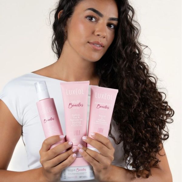 Luxéol Gelée Boucles - 250ml - Définition et fixation naturelle des boucles 2C à 3C