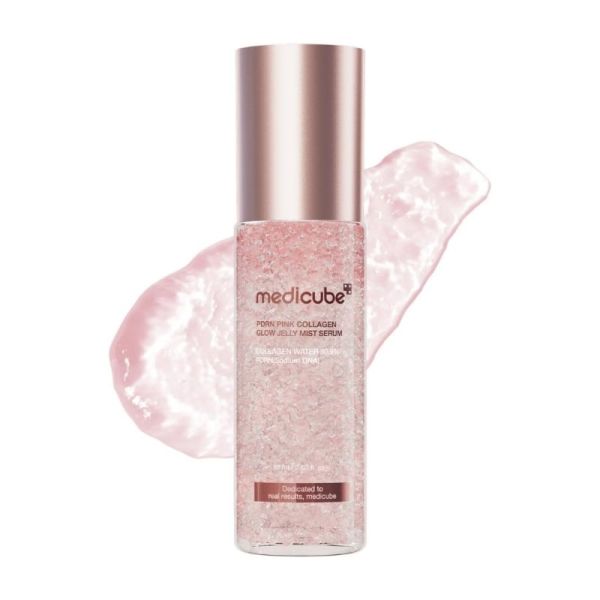 Medicube PDRN Pink Collagen Glow Jelly Mist Serum 60 ml - Soin hydratant et éclat pdrn