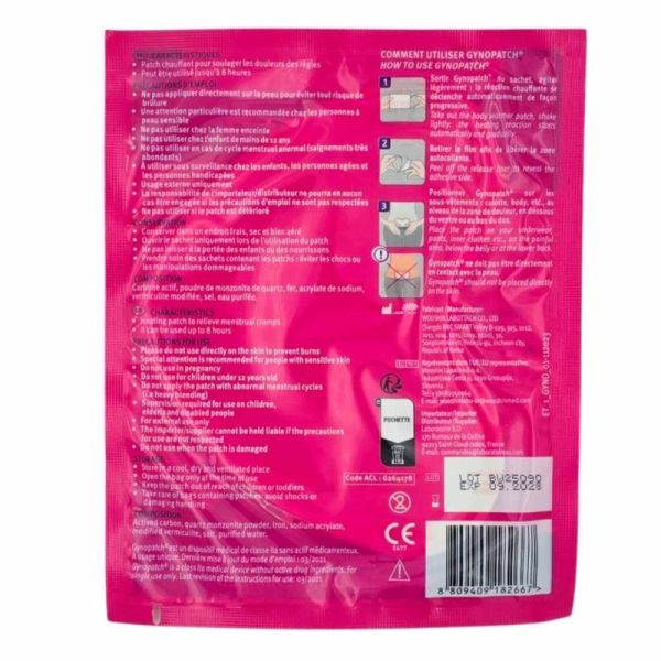 Laboratoire X.O Gynopatch 1 patch - Patch chauffant inconfort menstruel