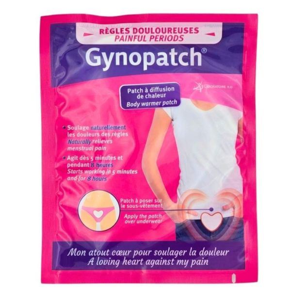 Laboratoire X.O Gynopatch 1 patch - Patch chauffant inconfort menstruel