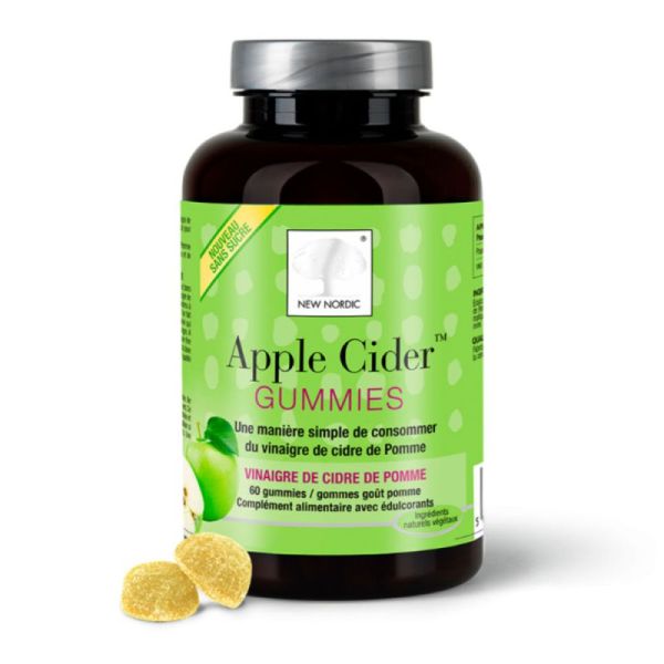 New Nordic Gummies Apple Cider 60 gums