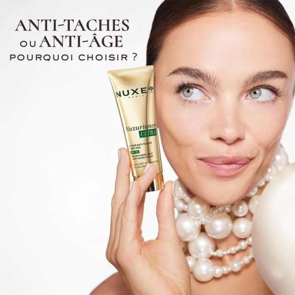 Nuxe Nuxuriance Ultra Crème Anti-Taches + Anti-Âge SPF30 - 50ml - Revitalise, unifie et protège la peau