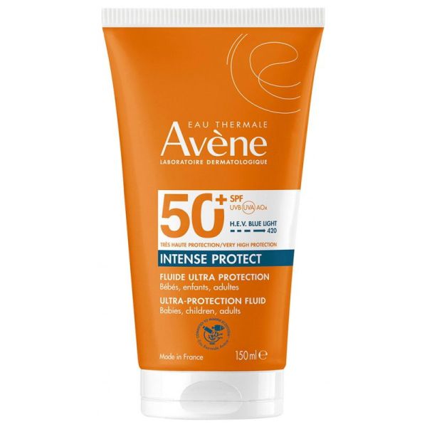 Avène Solaire Intense Protect SPF50+ - 150ml - Très haute protection solaire pour toute la famille