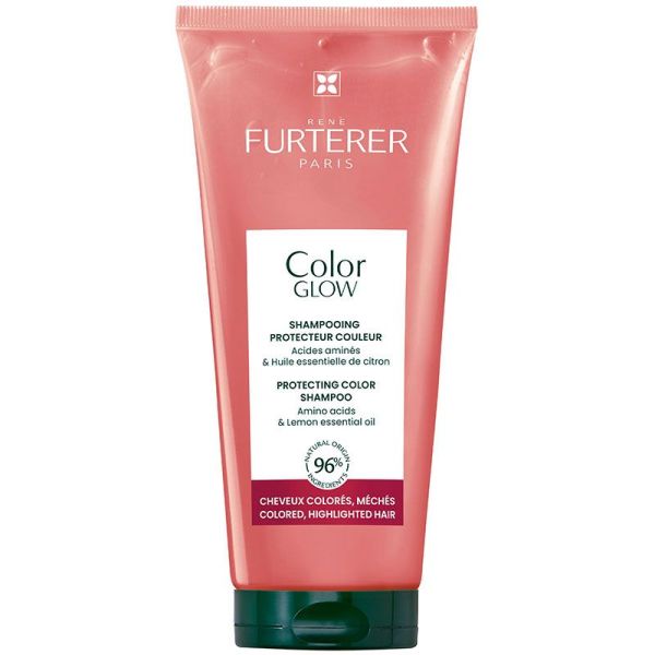 René Furterer Color Glow Shampoing Protecteur Couleur - 200 ml - Cheveux Colorés ou Méchés