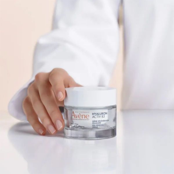 Avène Hyaluron Activ B3 Crème Régénération Cellulaire - 50ml - Régénère, raffermit et corrige les rides