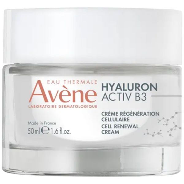 Avène Hyaluron Activ B3 Crème Régénération Cellulaire - 50ml - Régénère, raffermit et corrige les rides