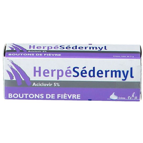 Cooper Herpesedermyl 5 % Crème Tube 2g - Aciclovir