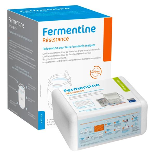 Pileje Fermentine Le pack Fermenteur + 6 pots en verre - 1 kit - Laits fermentés maison